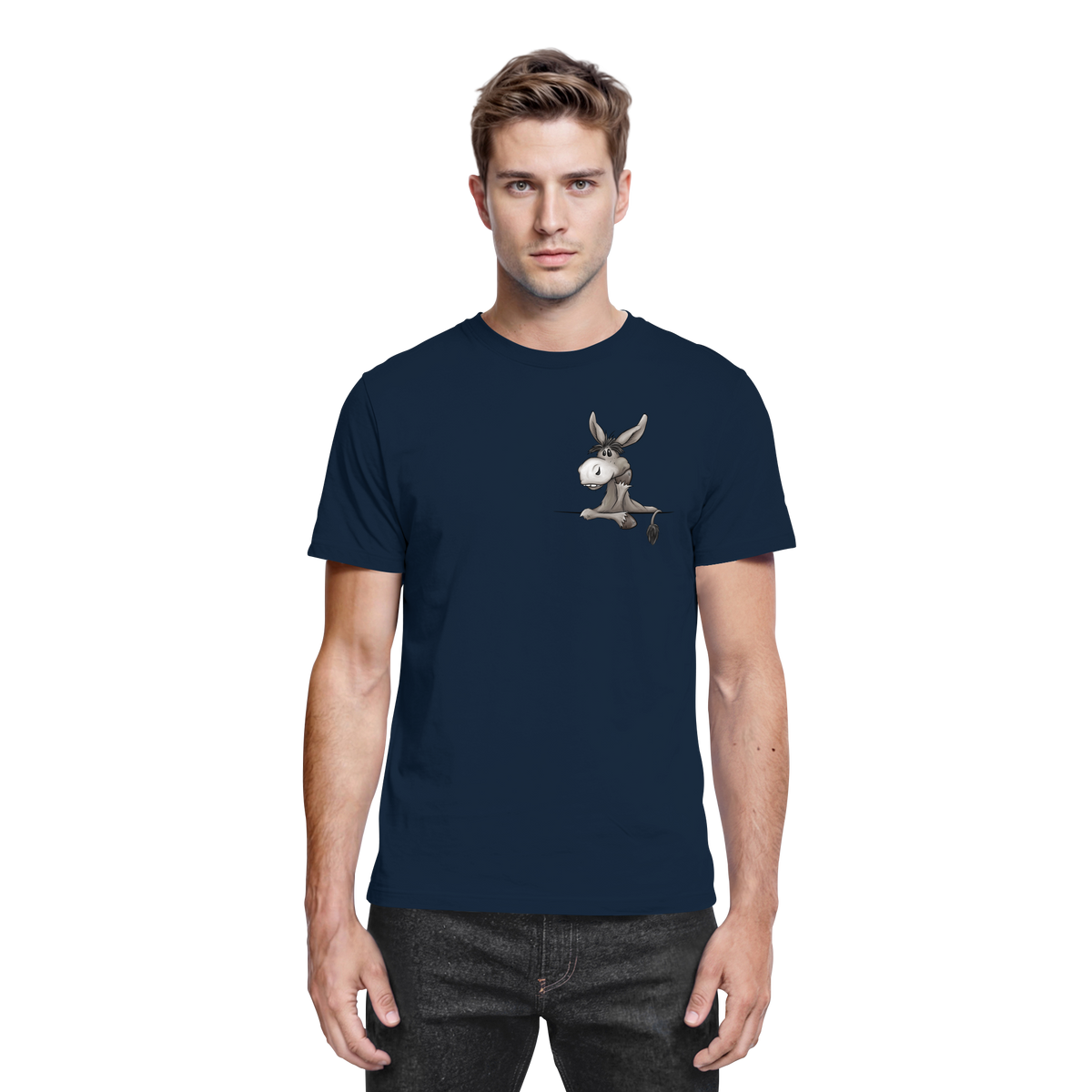 Lustiger lässiger Esel - Premium Shirt