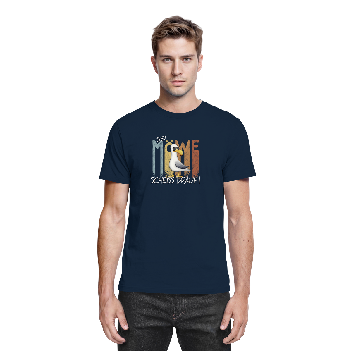 Sei Möwe Scheiß Drauf  - Premium Shirt