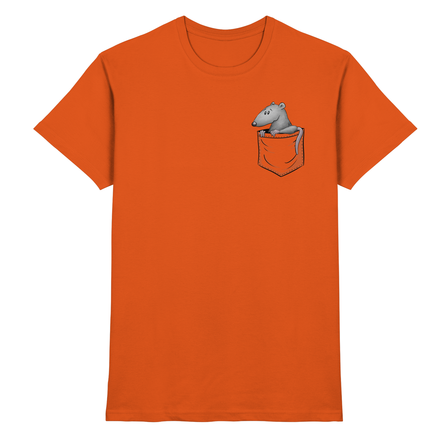Kleine Ratte in der Tasche - Premium Shirt