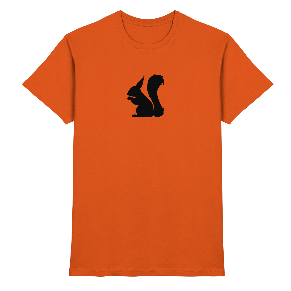 Eichhörnchen Silhouette - Premium Shirt