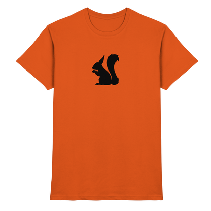 Eichhörnchen Silhouette - Premium Shirt