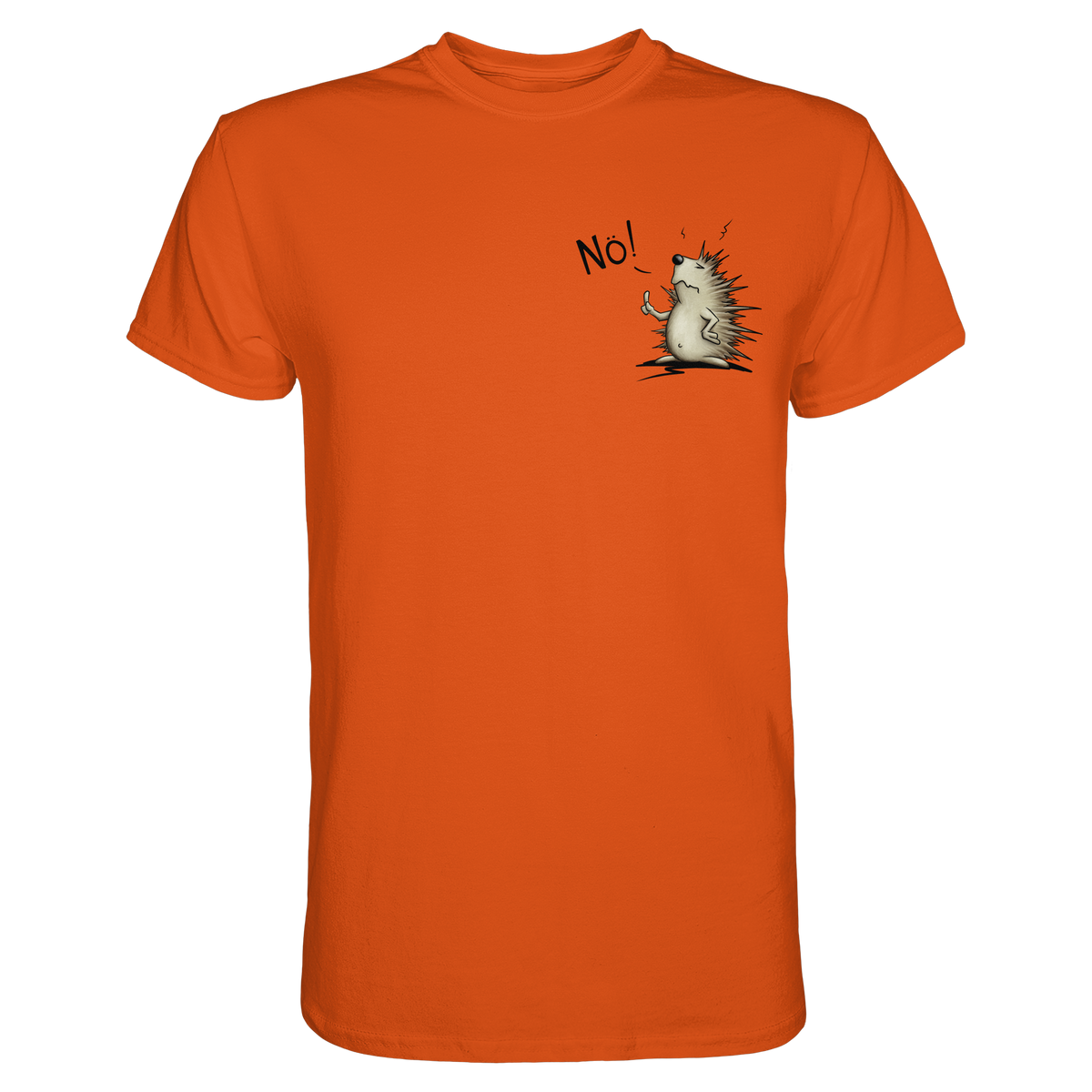Nö! Grummeliger Igel - Premium Shirt