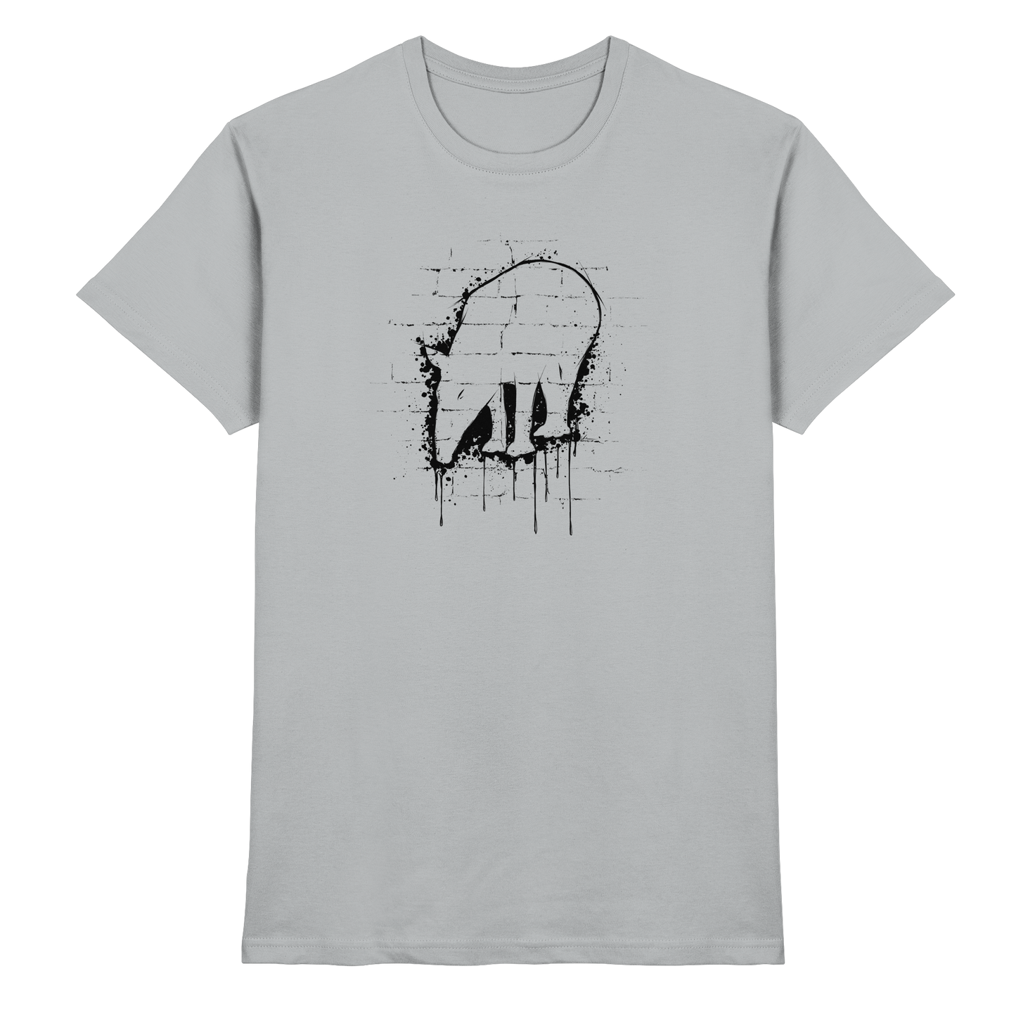 Urban Street Art Tapir Silhouette - Premium Shirt