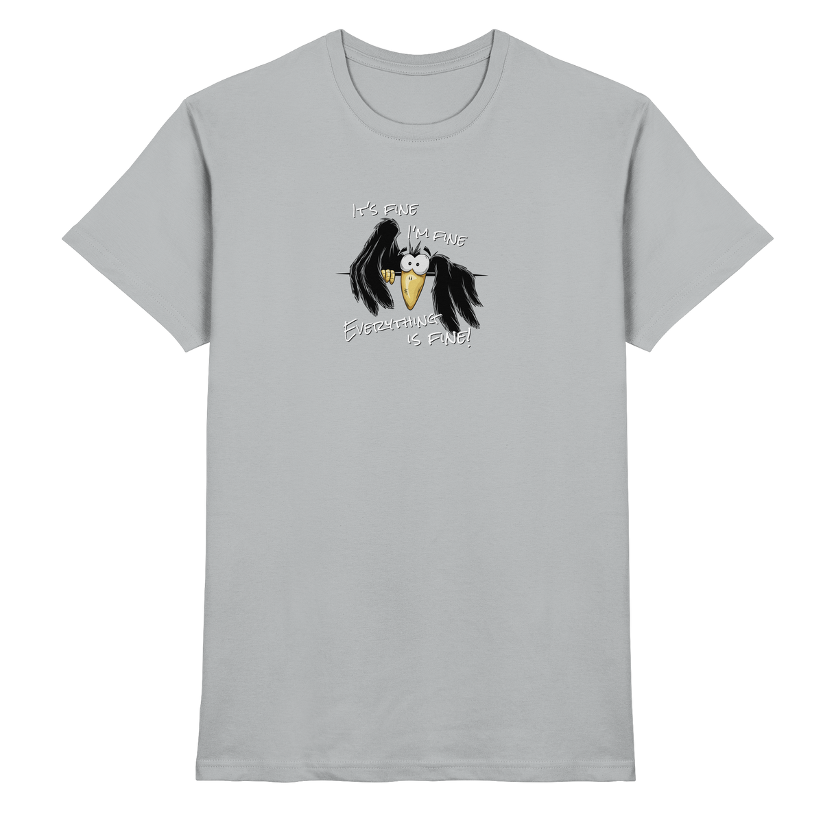 I’m Fine Rabe | Alles Gut Krähe - Premium Shirt