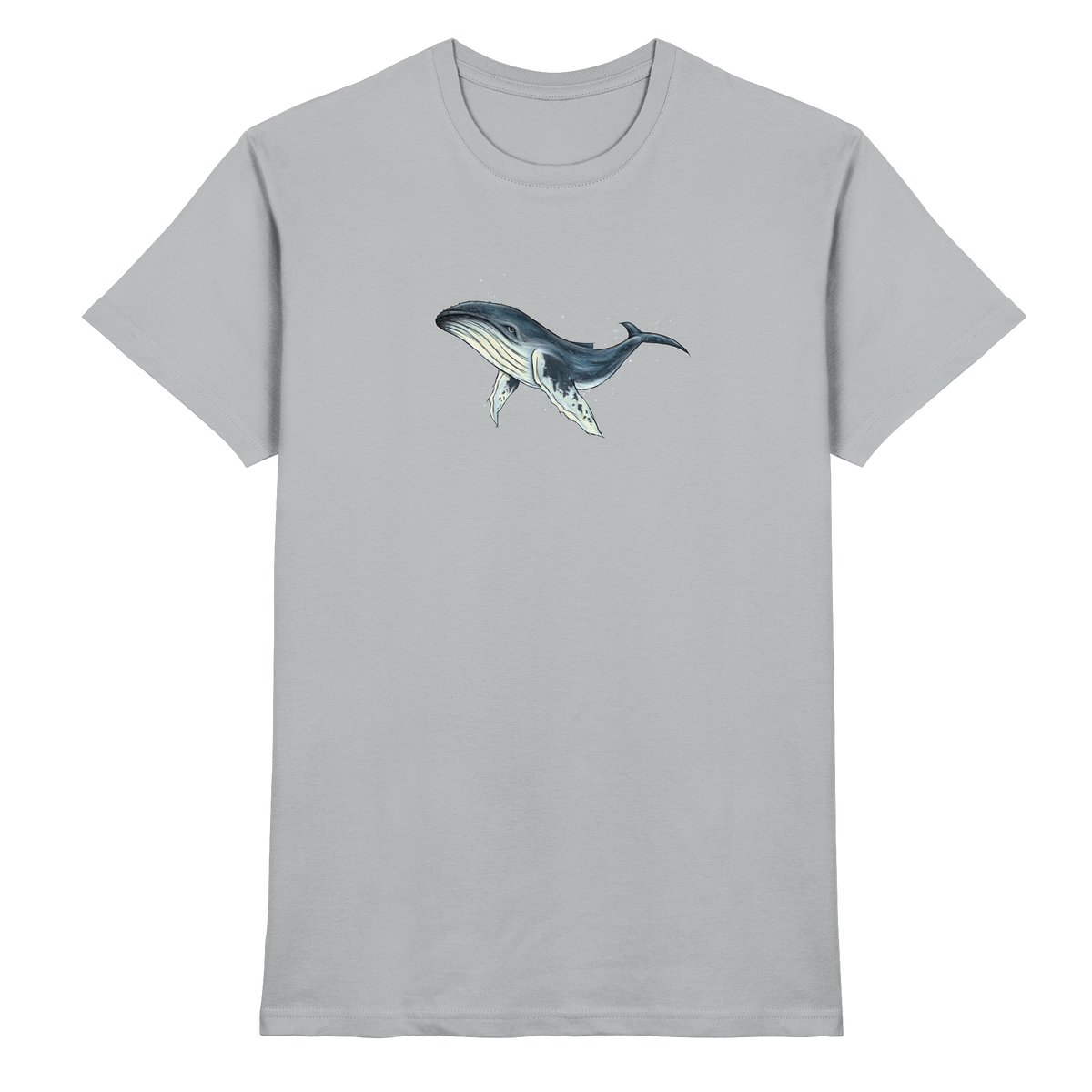 Tiefsee Ozean-Riese Buckelwal - Premium Shirt