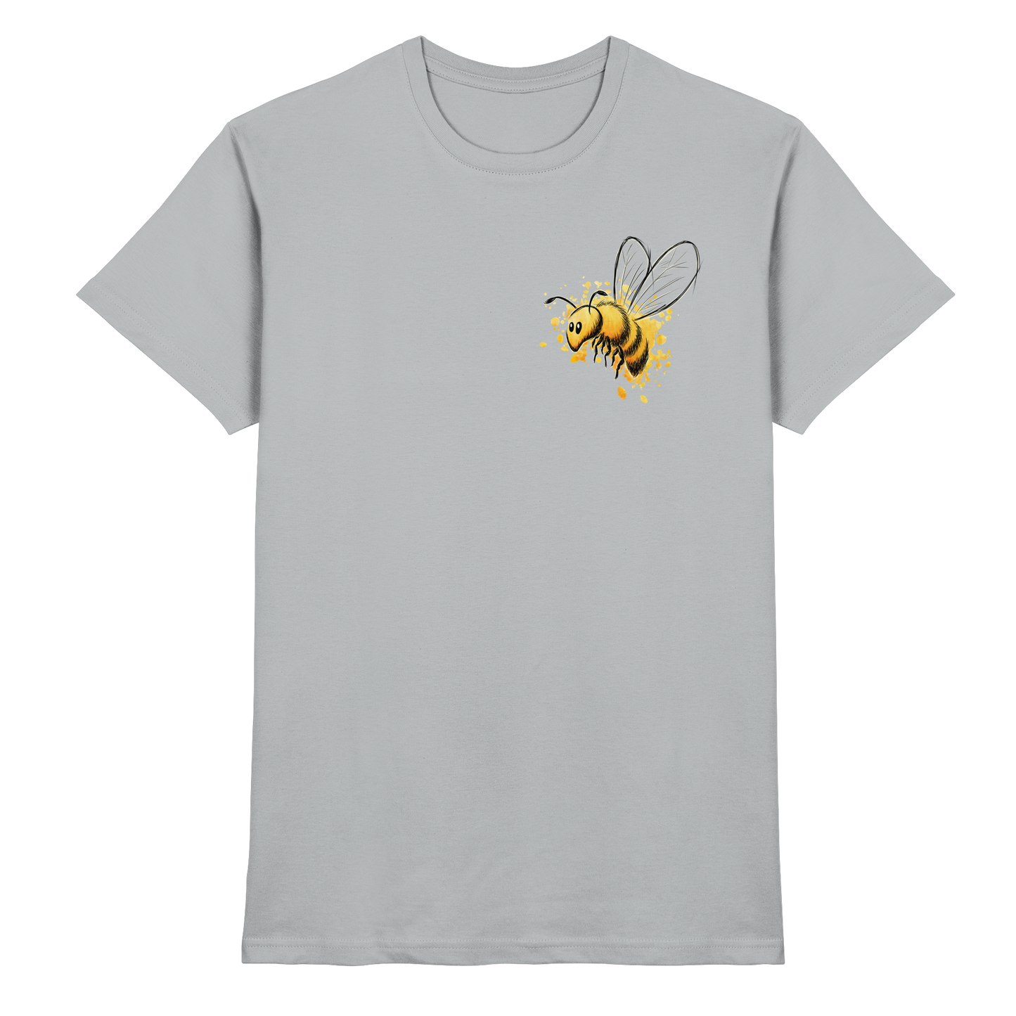 Lässige kleine Honig-Biene - Premium Shirt