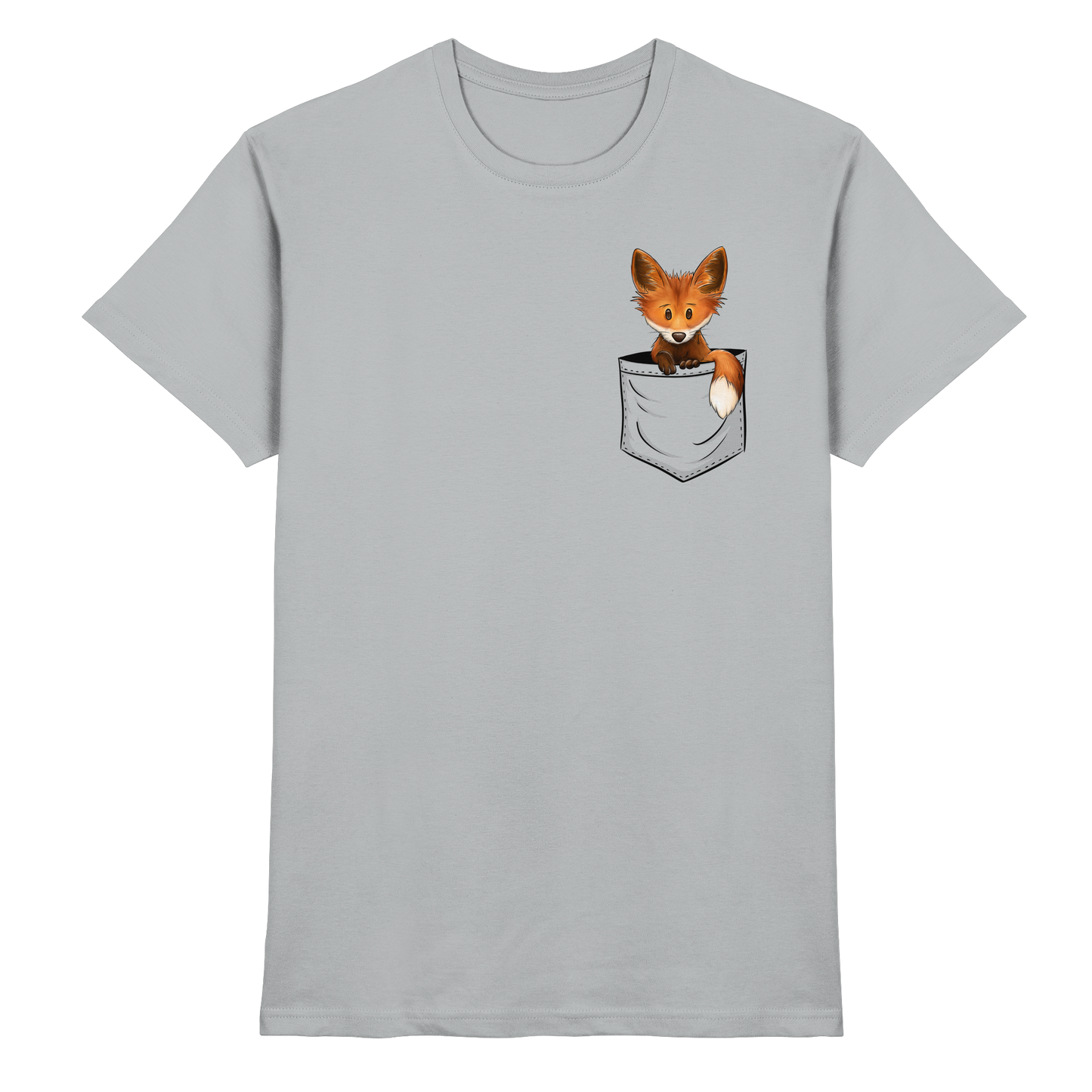 Funky Fuchs in der Tasche - Premium Shirt