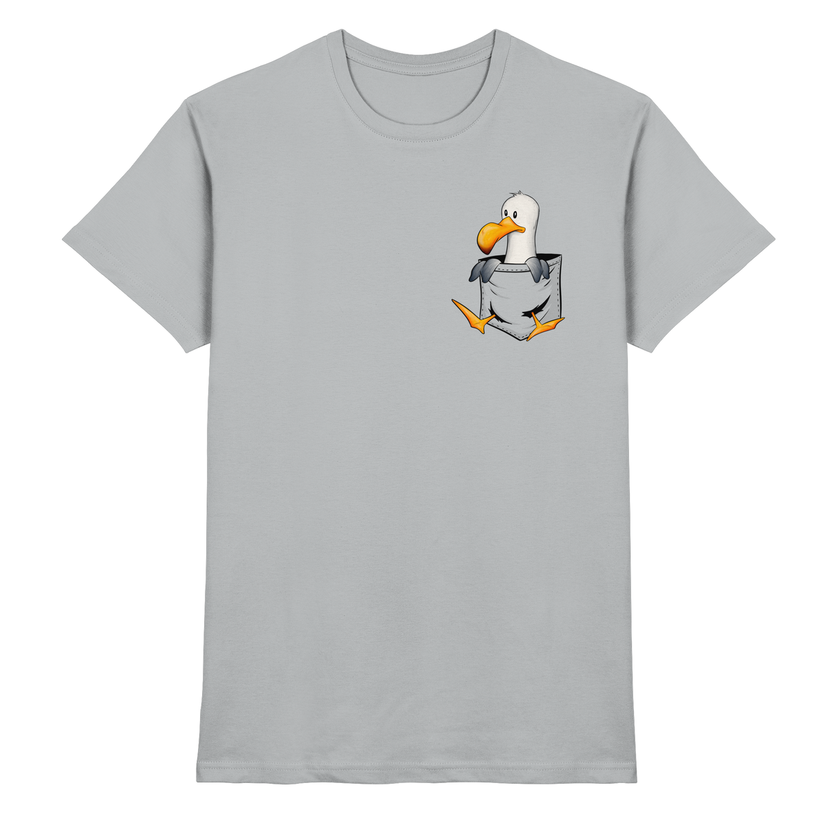 Kleine Möwe In Deiner Tasche - Premium Shirt