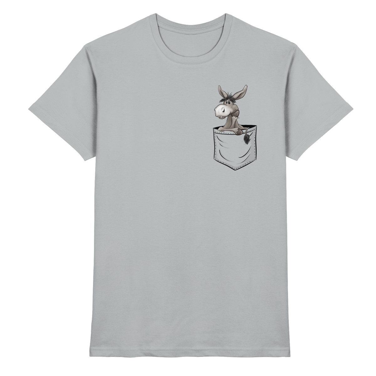 Bockiger Esel in Deiner Tasche - Premium Shirt
