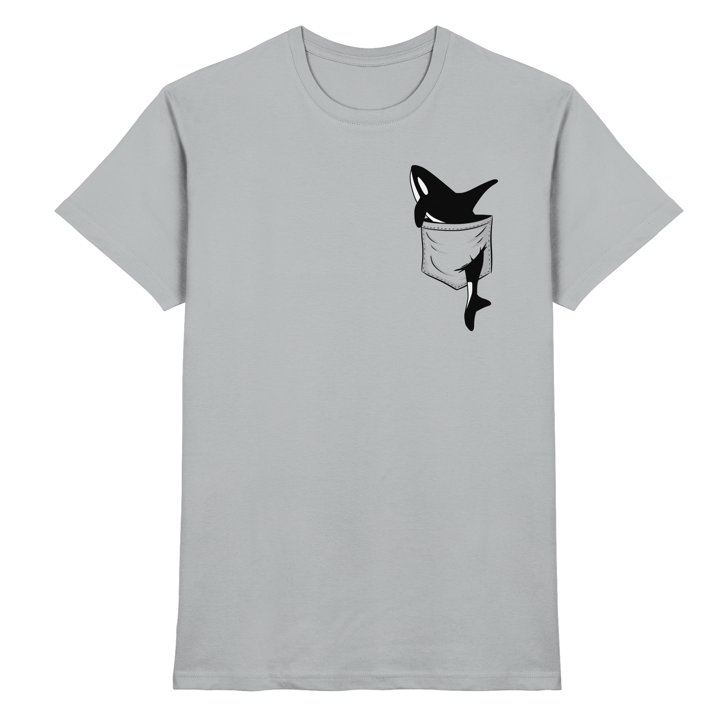 Orca In Deiner Tasche - Premium Shirt