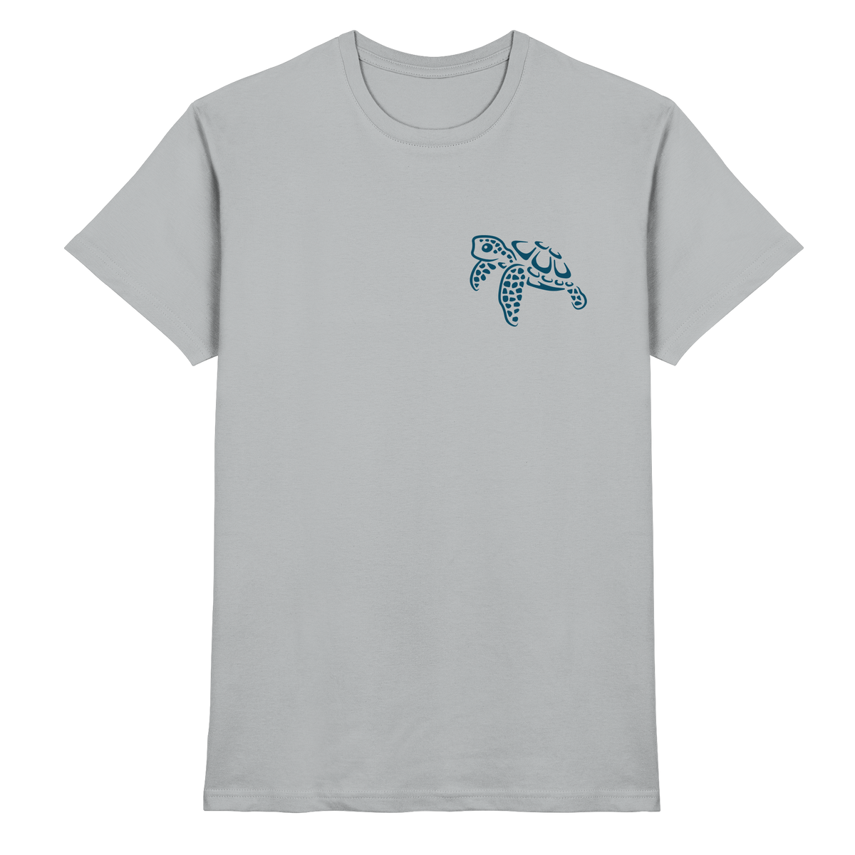 Lässig lustige Wasserschildkröte - Premium Shirt