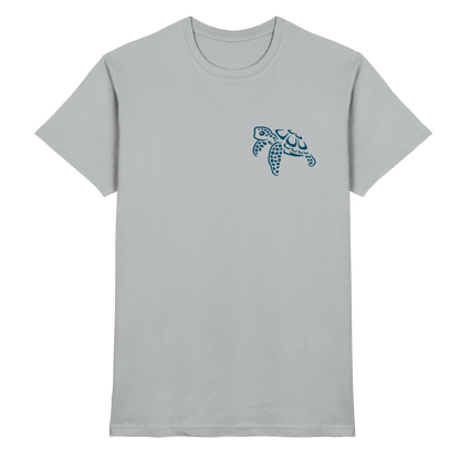 Lässig lustige Wasserschildkröte - Premium Shirt