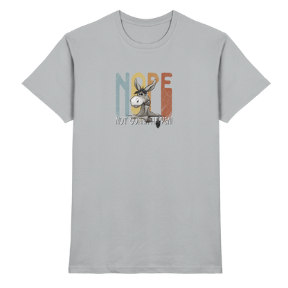 Nope | bockiger Esel - Premium Shirt