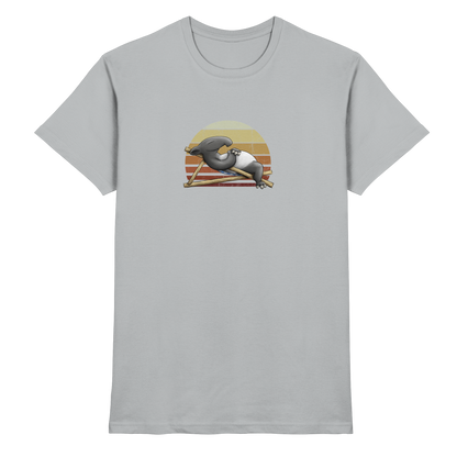 Lässiger Retro Sundown Tapir - Premium Shirt