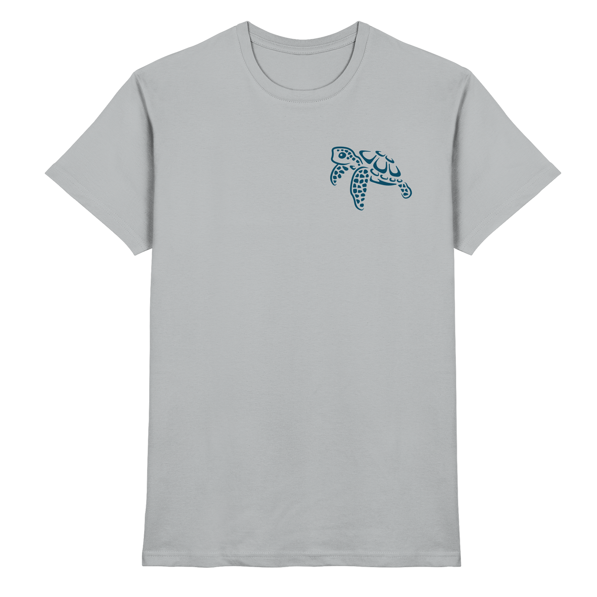 Lässig lustige Wasserschildkröte - Premium Shirt