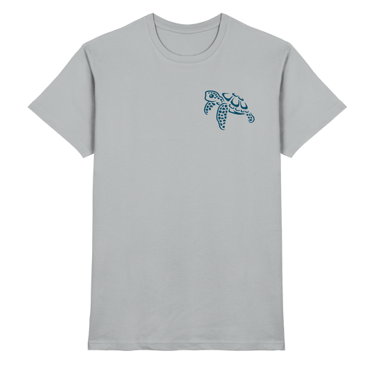 Lässig lustige Wasserschildkröte - Premium Shirt