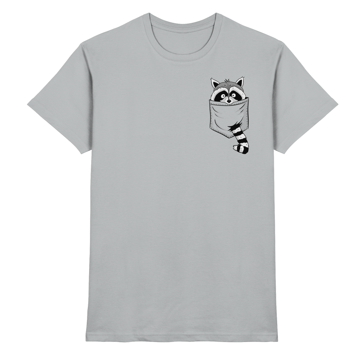 Waschbär in Deiner Tasche - Premium Shirt