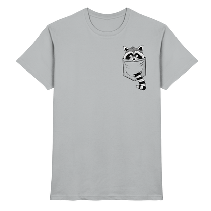 Waschbär in Deiner Tasche - Premium Shirt