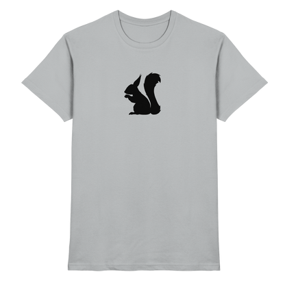 Eichhörnchen Silhouette - Premium Shirt