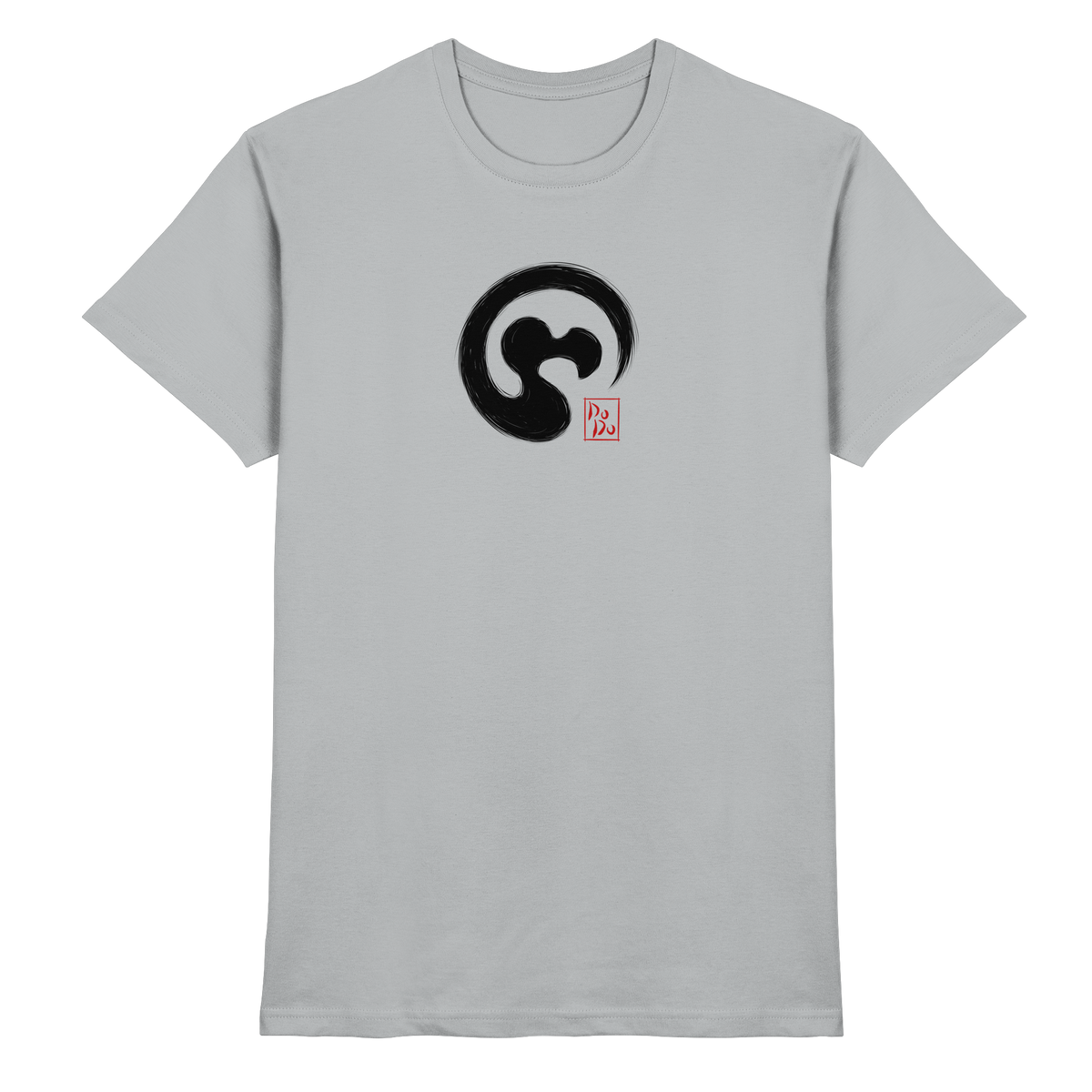 Zen Dodo im japanischen Enso Kreis - Premium Shirt