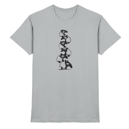 Lustiger Haufen aus Schabracken-Tapiren - Premium Shirt