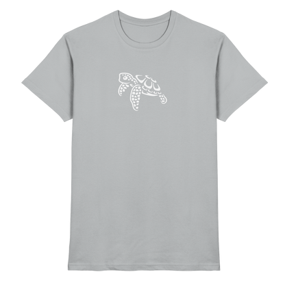 schwimmende Meeres-Schildkröte - Premium Shirt