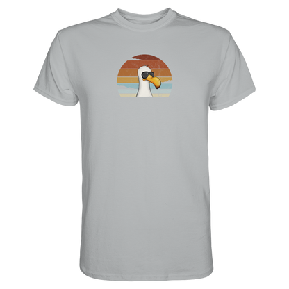 Cool lässige Retro Möwe - Premium Shirt