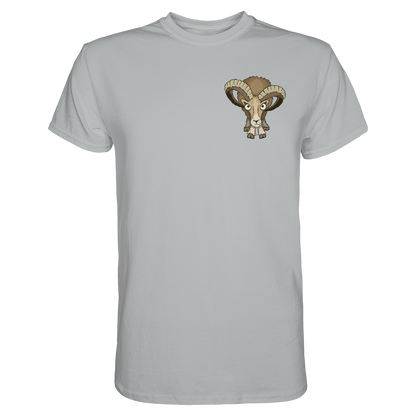Bockiges Mufflon Widder Schafbock - Premium Shirt
