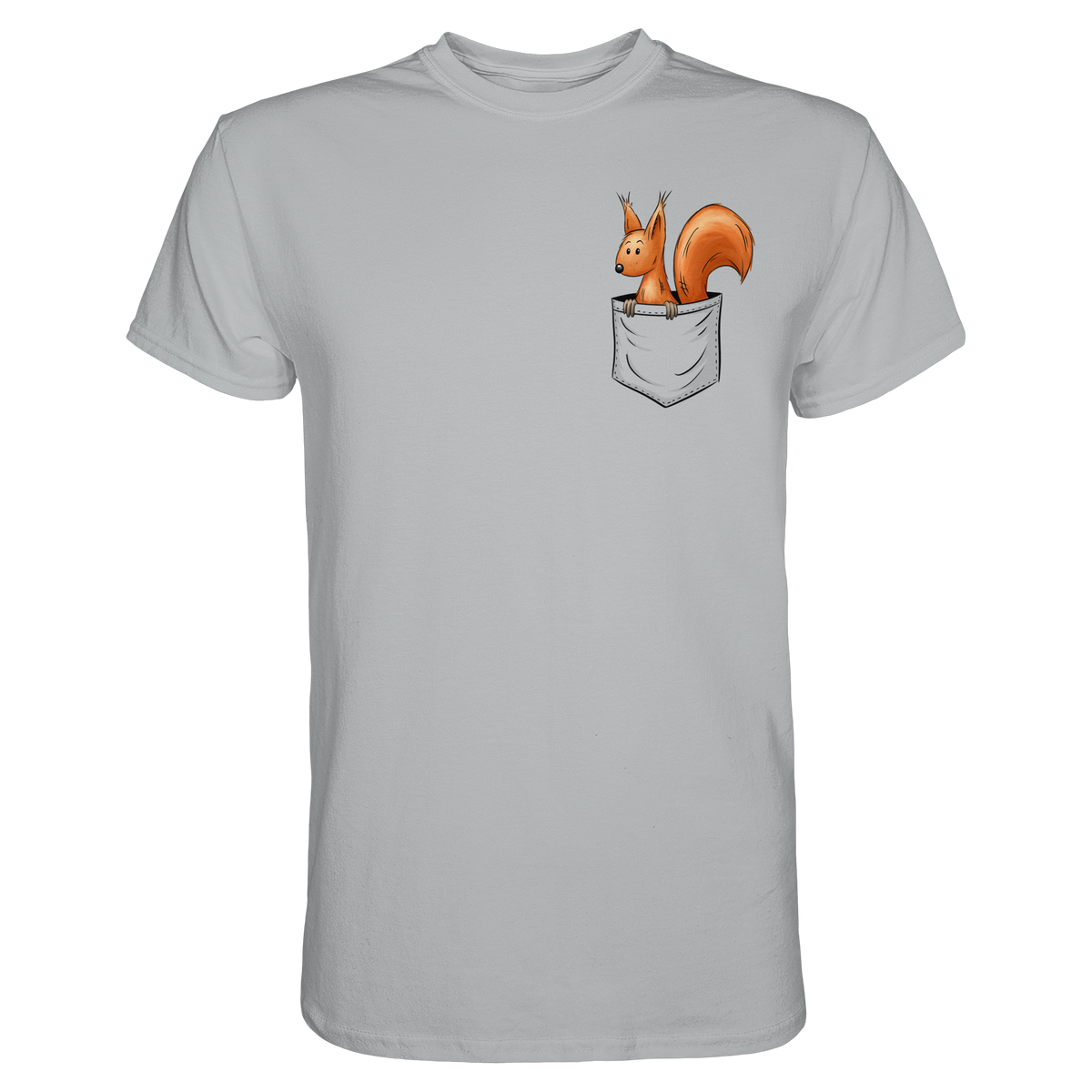 Lässiges Eichhörnchen In Tasche - Premium Shirt