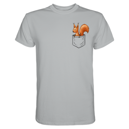 Lässiges Eichhörnchen In Tasche - Premium Shirt
