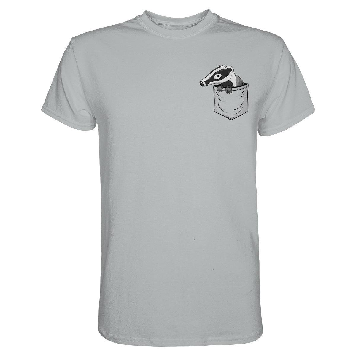 Lustig gemütlicher Dachs In der Tasche - Premium Shirt