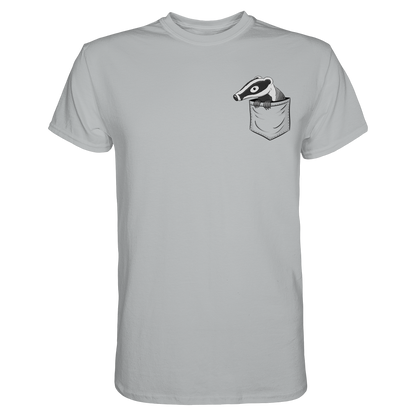 Lustig gemütlicher Dachs In der Tasche - Premium Shirt