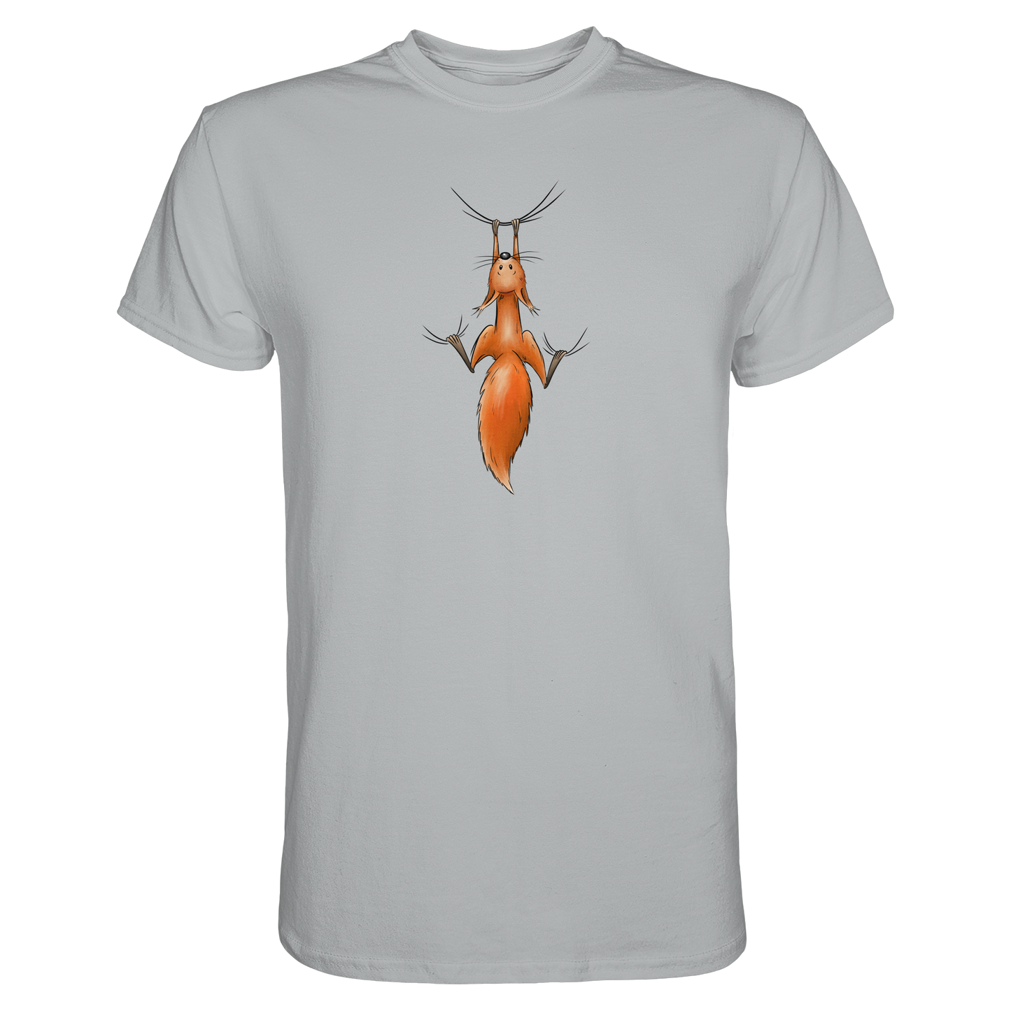 Rotes Eichhörnchen hängt ab - Premium Shirt
