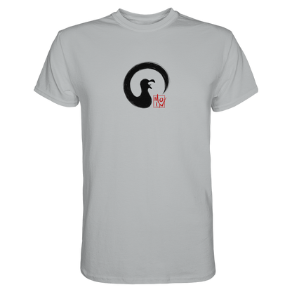 Moin kreischende japanische Enso Möwe - Premium Shirt