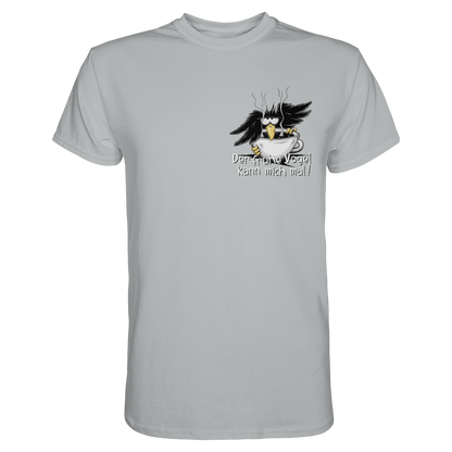 Der frühe Vogel kann mich mal | Kaffee Rabe - Premium Shirt