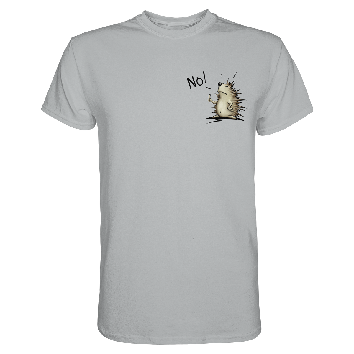 Nö! Grummeliger Igel - Premium Shirt
