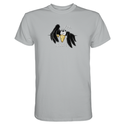 Joa Läuft Krähe gechillter Rabe - Premium Shirt