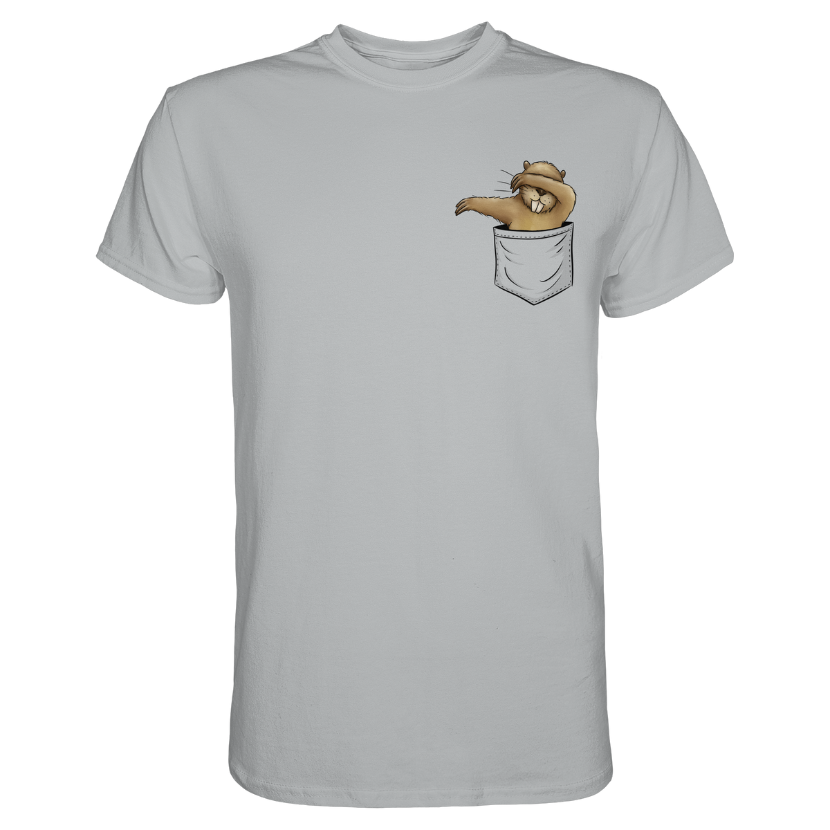 Dabbender Biber in Deiner Tasche - Premium Shirt