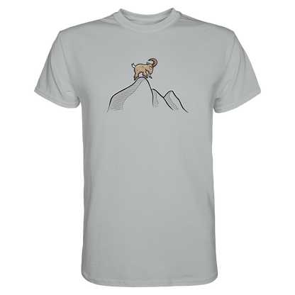 Ziegenbock in den Bergen - Premium Shirt