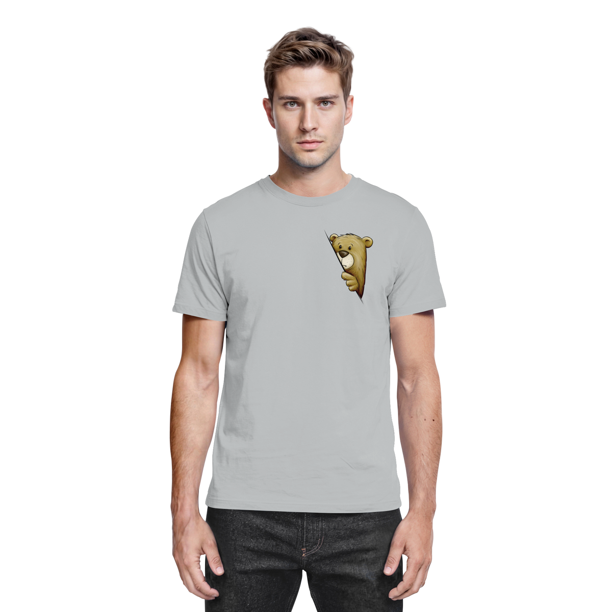 Funky Bär Illustration - Premium Shirt