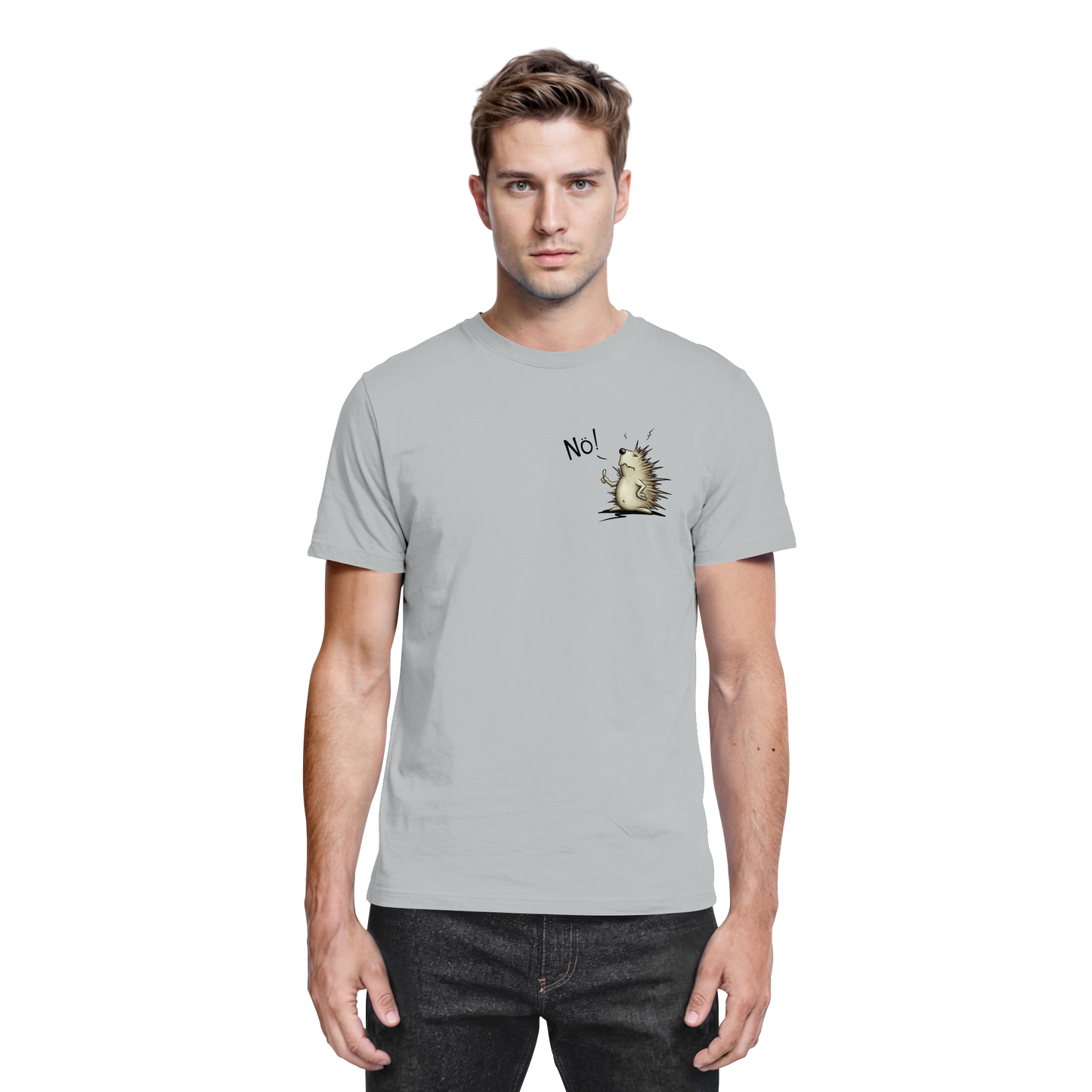 Nö! Grummeliger Igel - Premium Shirt