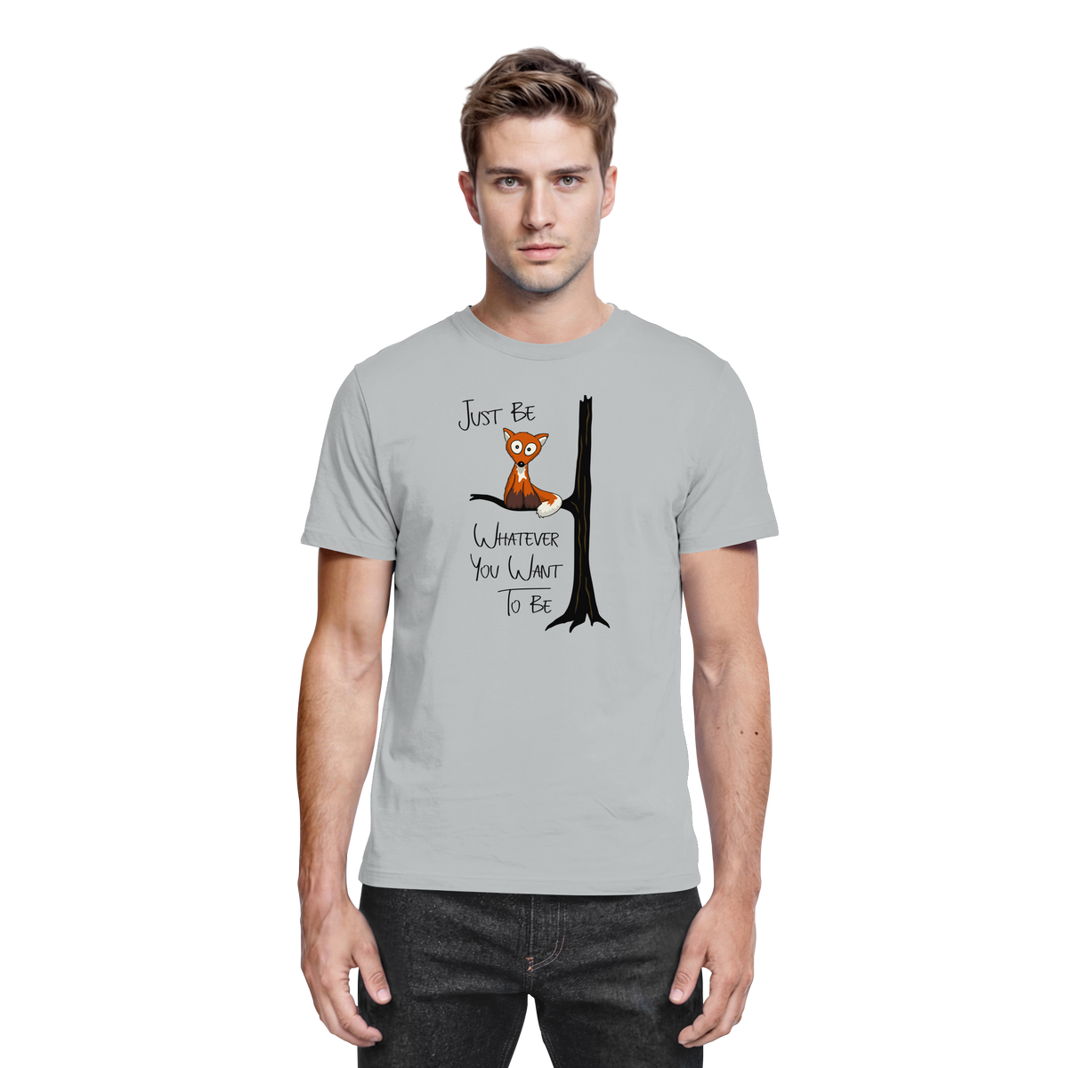 Just Be Whatever | Fuchs wie Eule - Premium Shirt