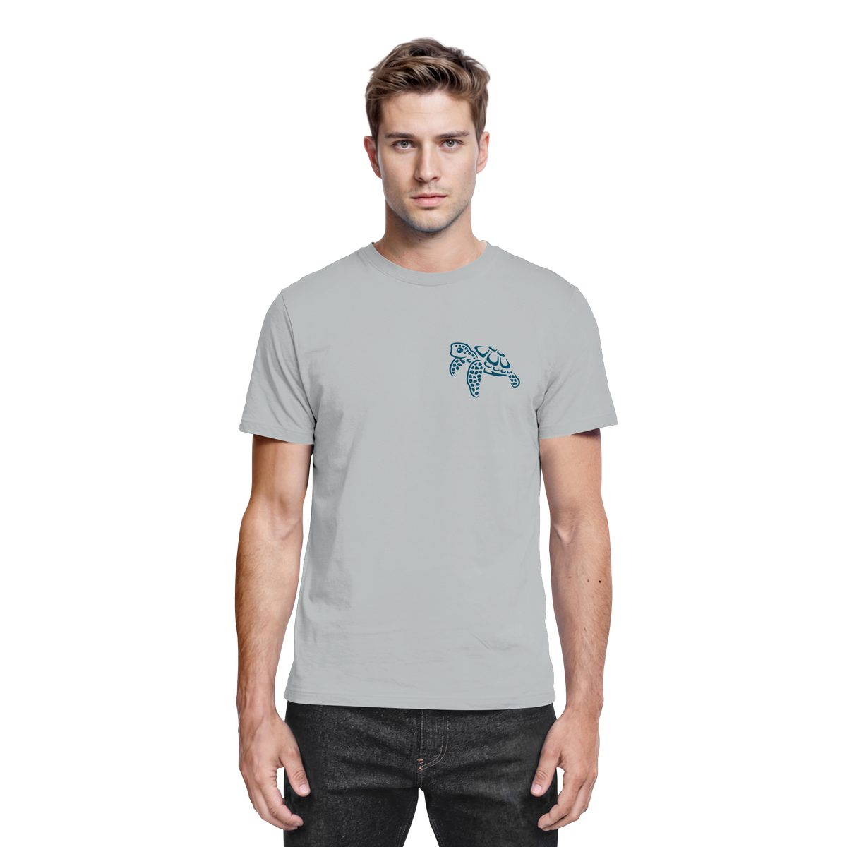 Lässig lustige Wasserschildkröte - Premium Shirt