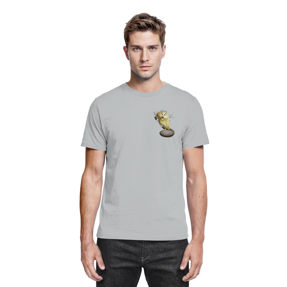 Lustiger frecher Biber - Premium Shirt