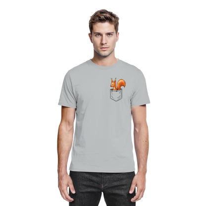 Lässiges Eichhörnchen In Tasche - Premium Shirt