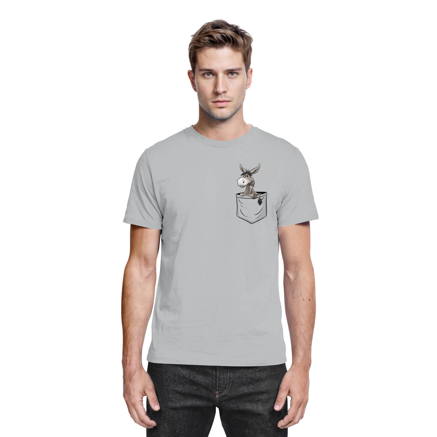 Bockiger Esel in Deiner Tasche - Premium Shirt