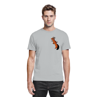 Süßes Eichhörnchen klettert - Premium Shirt