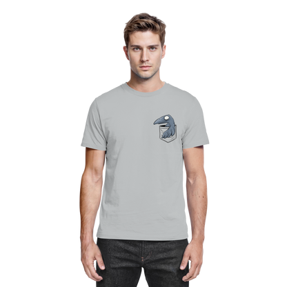 Grufti Rabe Krähe in der Tasche - Premium Shirt