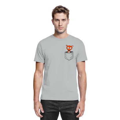 Fuchs in der Brusttasche | Taschen-Fuchs - Premium Shirt