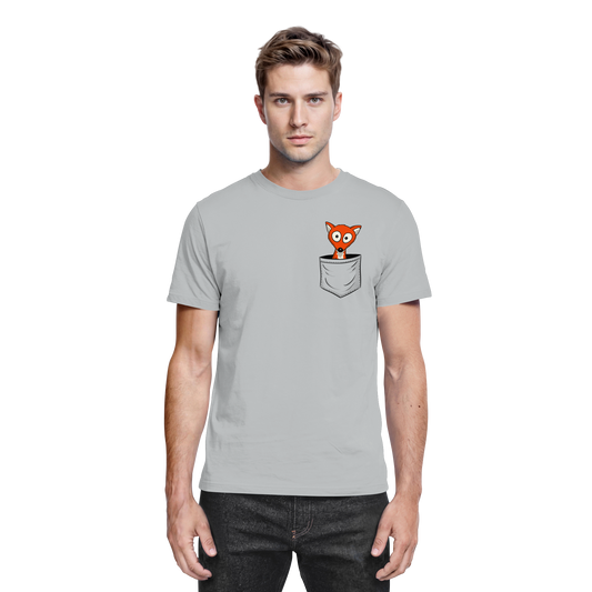 Fuchs in der Brusttasche | Taschen-Fuchs - Premium Shirt
